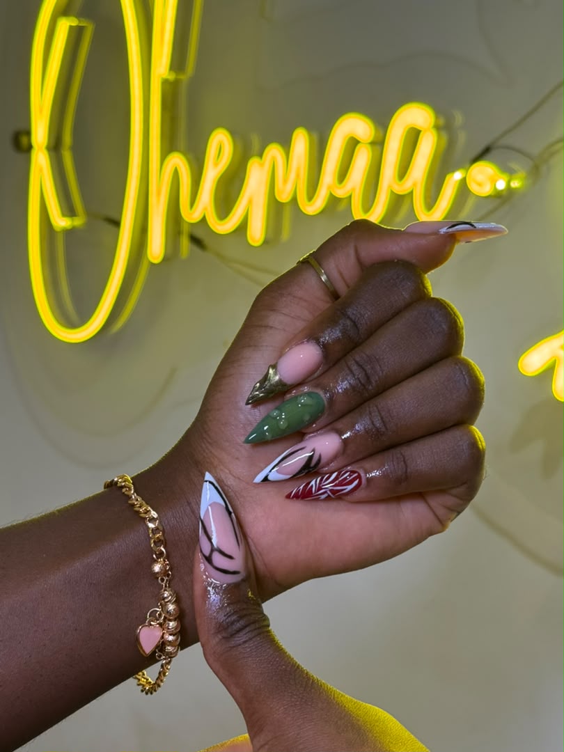 Nail set by Ohemaa. didit